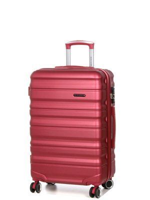 Чемодан Франция средний M бордо 66х43х26(+5)см/75л/3.7кг/Worldline 628 628-24 burgundy фото