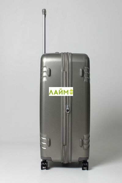 Чемодан большой L поликарбонат золото 76х52х30+5см/125л/5кг/Airtex 641 641-28 iron gold фото