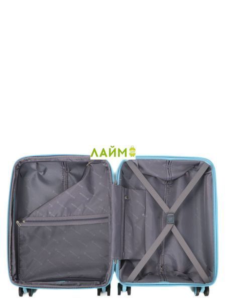 Чемодан малый S полипропилен синий 55х38х24+5/47л/2.8кг/Worldline 287 287-20 blue фото