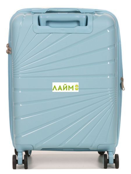 Чемодан малый S полипропилен синий 55х38х24+5/47л/2.8кг/Worldline 287 287-20 blue фото