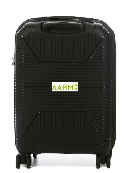 Чемодан малый S полипропилен чёрный 55х37х22см/38л/2.7кг/Worldline 291 291-20 black фото