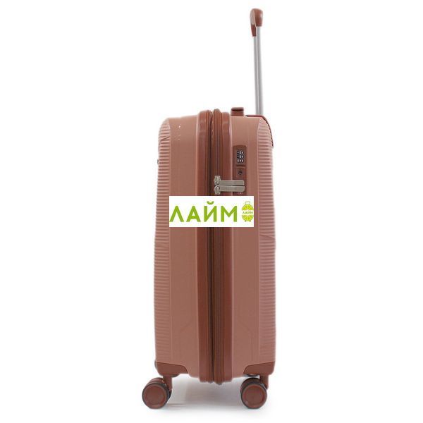 Чемодан малый S полипропилен пудра 55х37х23+5/48л/2.9кг/Worldline 293 293-20 gold фото