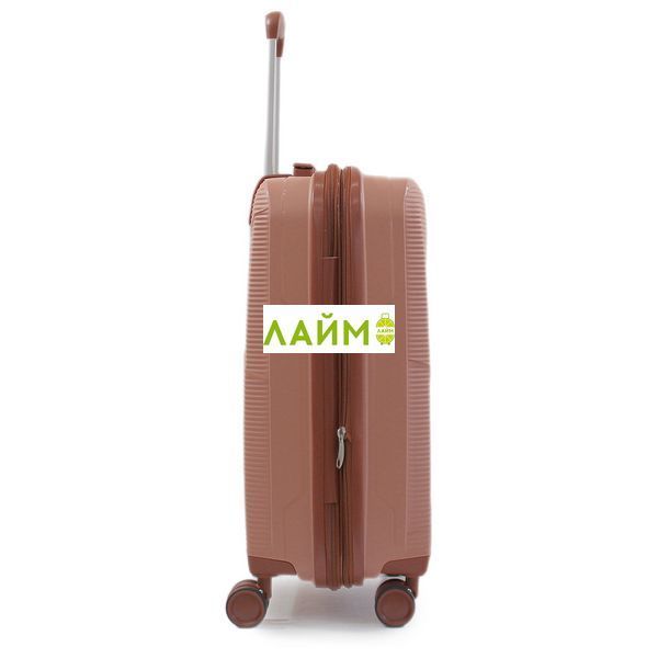 Чемодан малый S полипропилен пудра 55х37х23+5/48л/2.9кг/Worldline 293 293-20 gold фото