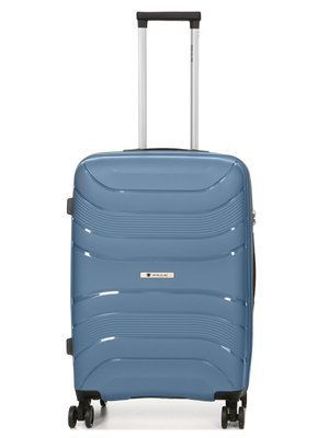 Чемодан средний М полипропилен синий 65х43х25/63л/3.1кг/Worldline 288 288-24 blue фото