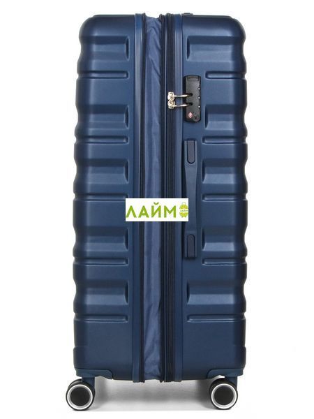 Чемодан Франция большой L синий 76х49х29(+5см/110л/4.2кг/Worldline 628 628-28 navy фото