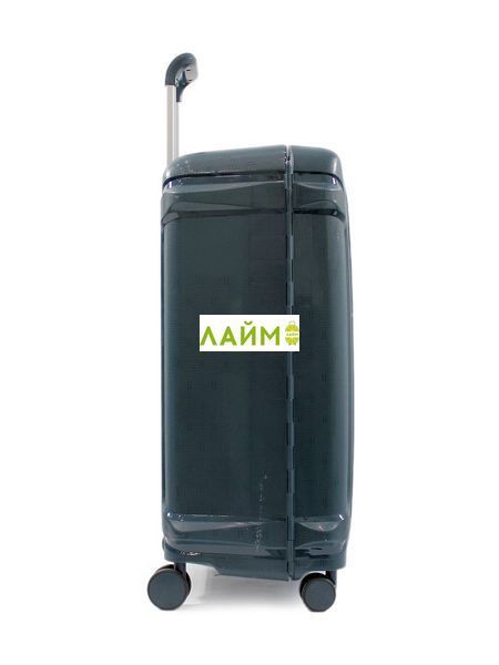 Чемодан средний M полипропилен зелёный 68х47х27см/76л/4.6кг/Airtex 645 645-24 green фото