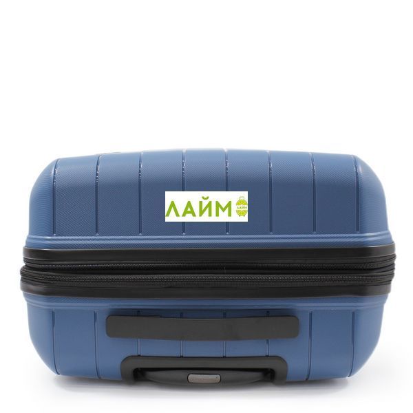 Чемодан малый S полипропилен синий 55х38х22см/40л/2.6кг/Snowball 39403 39403-20 blue фото