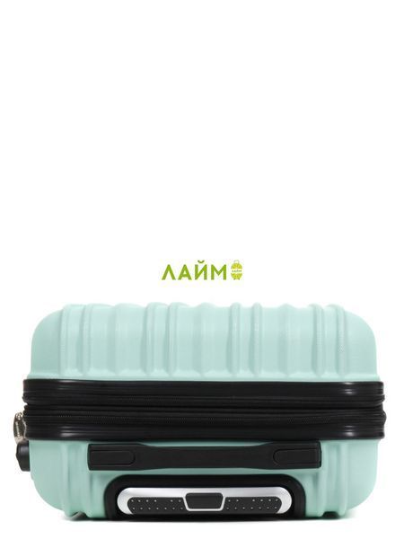 Чемодан ручная кладь S мятний 55х35х21+5/38л/2.6кг/Worldline 623 623-20 green фото