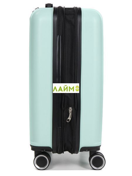 Чемодан ручная кладь S мятний 55х35х21+5/38л/2.6кг/Worldline 623 623-20 green фото