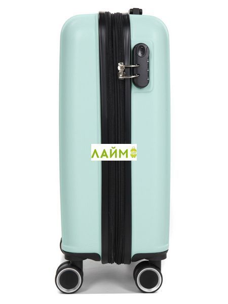 Чемодан ручная кладь S мятний 55х35х21+5/38л/2.6кг/Worldline 623 623-20 green фото