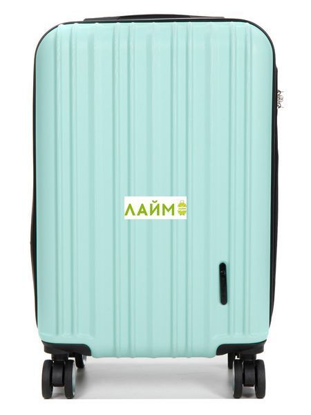 Чемодан ручная кладь S мятний 55х35х21+5/38л/2.6кг/Worldline 623 623-20 green фото