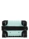 Чемодан ручная кладь S мятний 55х35х21+5/38л/2.6кг/Worldline 623 623-20 green фото 9