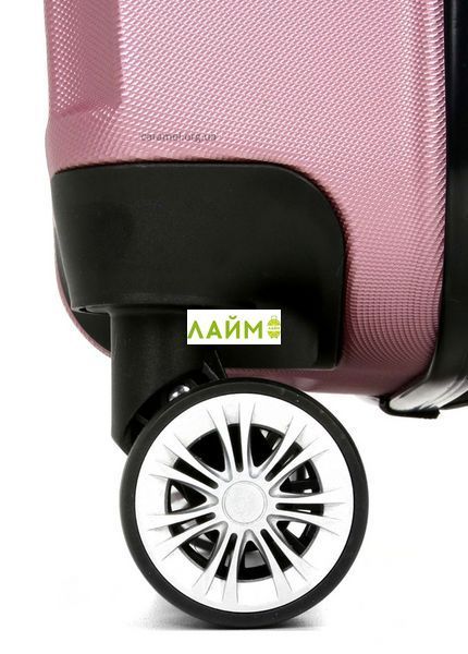 Валіза Франція мала S рожева 55х35х24см/42л/2.6кг/Worldline 625 625-20 pink фото