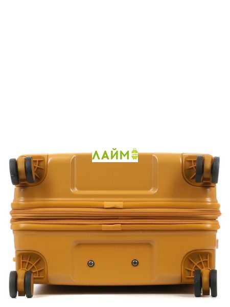 Валіза середня М полікарбонат жовта 65х44х25+5см/82л/3.65кг/Airtex 649 649-24 yellow фото
