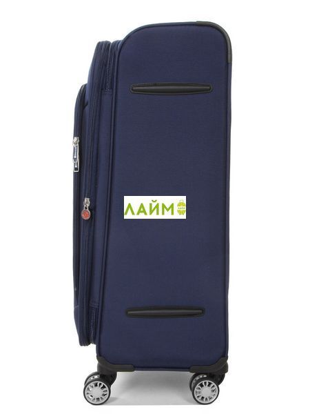 Чемодан средний M ткань синий 67х41х27(+5)см/83л/3.2кг/Snowball 87303 87303-24 navy фото