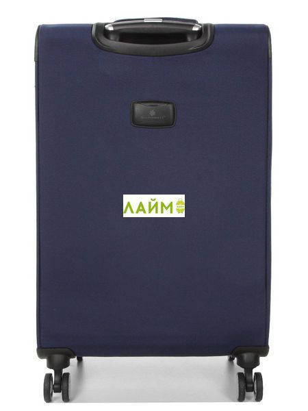Чемодан средний M ткань синий 67х41х27(+5)см/83л/3.2кг/Snowball 87303 87303-24 navy фото