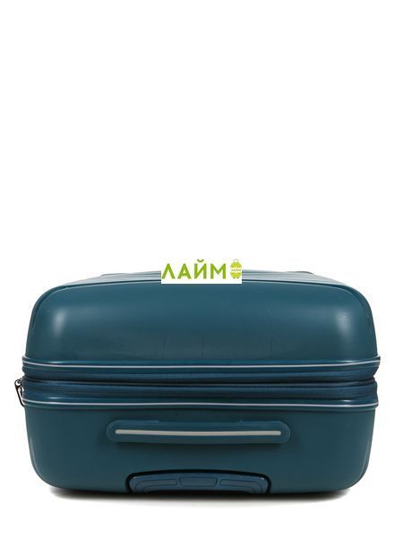 Чемодан средний M полипропилен мароко 67х45х26+5/83л/4кг/Snowbal 61303 61303-24 teal blue фото