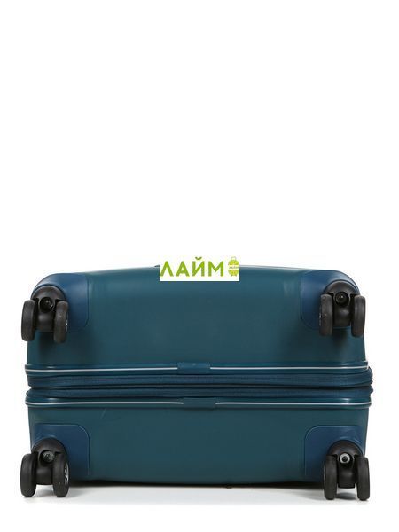 Чемодан средний M полипропилен мароко 67х45х26+5/83л/4кг/Snowbal 61303 61303-24 teal blue фото