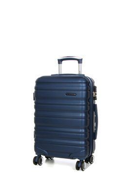 Чемодан ручная кладь S синий 55х35х20(+5)см/42л/2.8кг/Worldline 628 628-20 navy фото