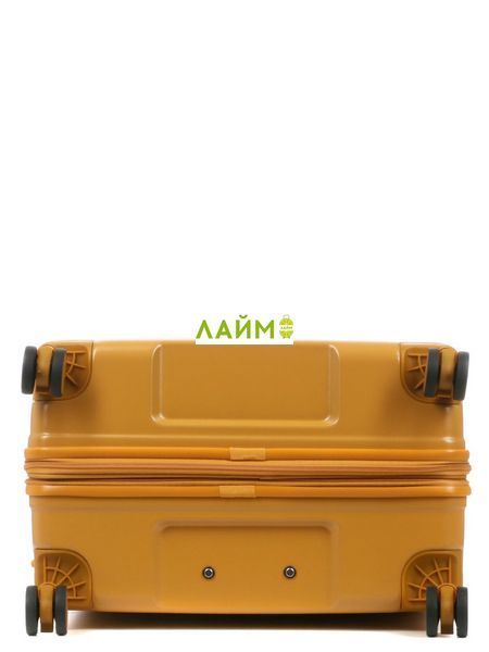 Чемодан большой L поликарбонат жёлтый 75х51х31+5/125л/4.45кг/Airtex649 649-28 yellow фото