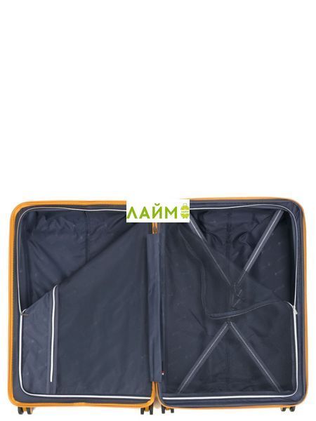 Чемодан большой L поликарбонат жёлтый 75х51х31+5/125л/4.45кг/Airtex649 649-28 yellow фото