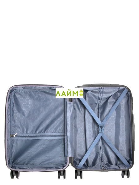 Чемодан ручная кладь S синий 55х35х20(+5)см/42л/2.8кг/Worldline 628 628-20 navy фото