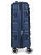 Чемодан ручная кладь S синий 55х35х20(+5)см/42л/2.8кг/Worldline 628 628-20 navy фото 5