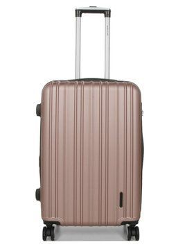 Чемодан Франция средний M пудра 66х42х26+5/74л/3.5кг/Worldline 623 623-24 gold фото