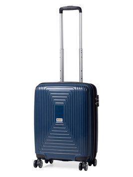 Валіза мала S поліпропілен синя 55х40х25(+5)см/52л/3.2кг/Airtex 241 241-20 blue фото
