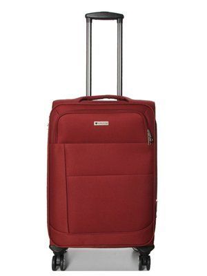 Чемодан средний M ткань красный 67х43х29(+5)см/87л/3.8кг/Worldline 620 620-24 red фото