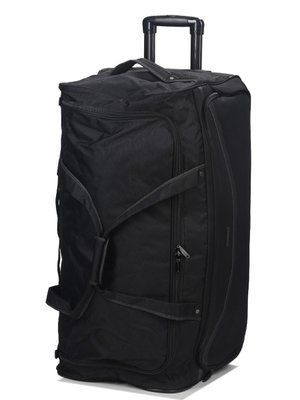 Сумка на колёсах гигант XL чёрная 85х39х42/134л/3.8кг/Snowball 371-82 371-82 black фото