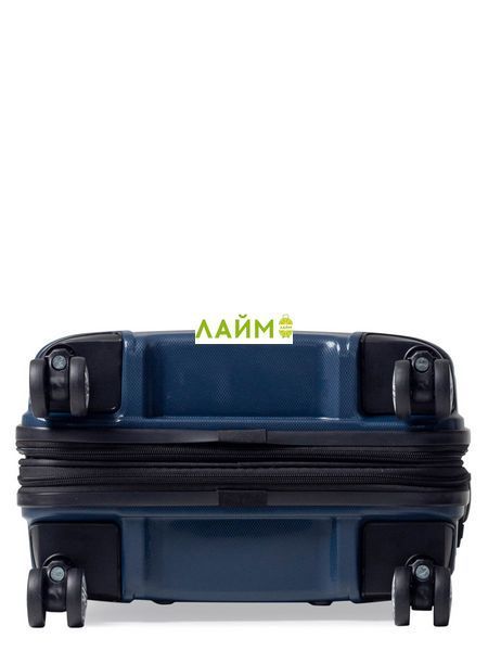 Валіза мала S поліпропілен синя 55х40х25(+5)см/52л/3.2кг/Airtex 241 241-20 blue фото