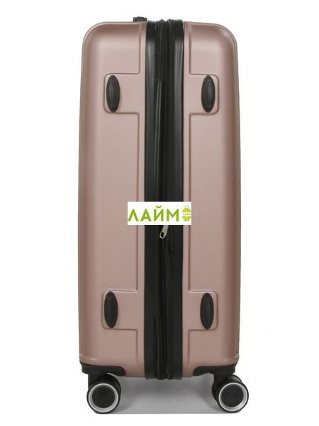 Валіза Франція середня M пудра 66х42х26+5/74л/3.5кг/Worldline 623 623-24 gold фото
