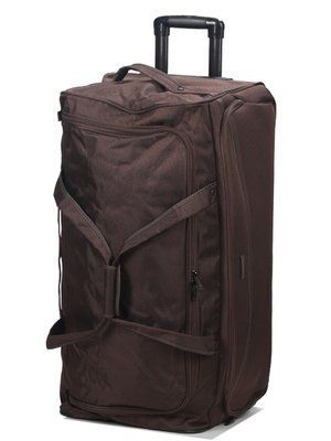 Сумка на колёсах гигант XL корич 85х39х42см/134л/3.8кг/Snowball 371-82 371-82 coffee фото