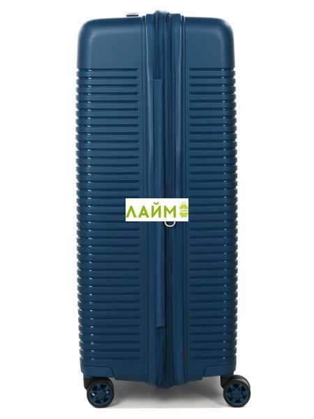 Валіза велика L поліпропілен синя 74x51x30(+5)см/110л/4.6кг/Airtex 642 642-28 blue фото