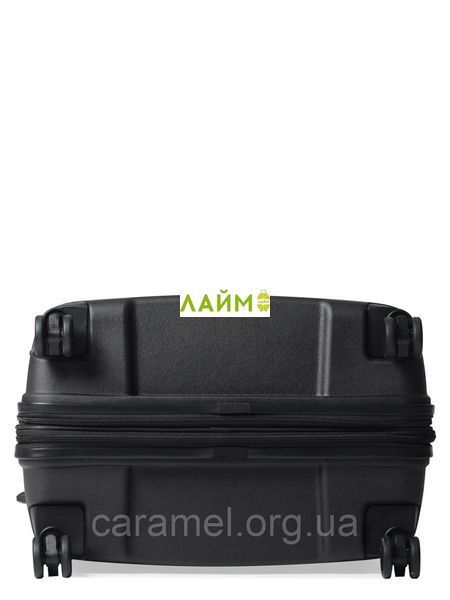 Валіза велика L поліпропілен чорна 77х52х31+5см/126л/4.4кг/Airtex 245 245-28 black фото