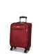 Чемодан малый S ткань красный 55х39х24(+5)см/54л/3.2кг/Worldline 620 620-20 red фото 2