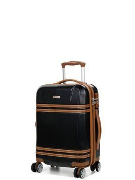 Чемодан ручная кладь S поликарбонат чёрный 55х35х22/33л/2.8кгAirtex949 949-20 black фото