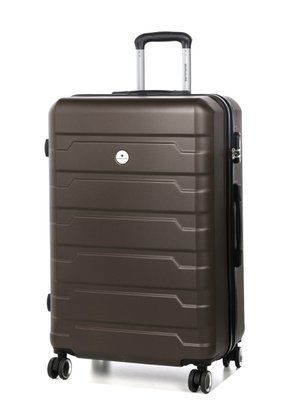 Чемодан Франция большой L кофе 76х49х30см/95л/4.12кг/Worldline 626 626-28 coffee фото