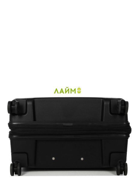 Чемодан большой L полипропилен чёрный 74x51x30+5/110л/4.6кг/Airtex 642 642-28 black фото