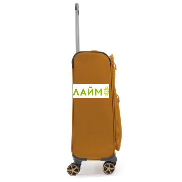 Чемодан ручная кладь S ткань жёлтый 55х37х20/35л/2.7кг/Snowball 21505 21505-20 yellow фото