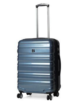 Чемодан Airtex средний M поликарбонат синий 66х43х25(+5)см/76л/3.5кг 7223-24 blue фото