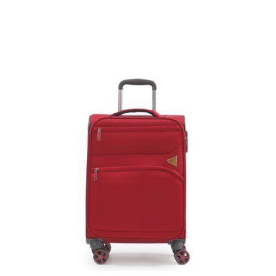Чемодан ручная кладь S ткань красный 55х37х20/35л/2.7кг/Snowball 21505 21505-20 red фото