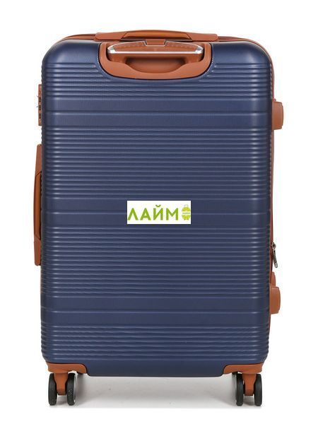 Чемодан средний M синий 66х42х25(+5)см/74л/3.6кг/Worldline 629 629-24 blue фото