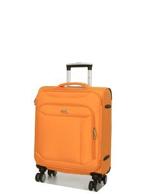 Чемодан ручная кладь S ткань жёлтый 55х36х20/35л/2.5кг/Snowball 87303 87303-20 yellow фото