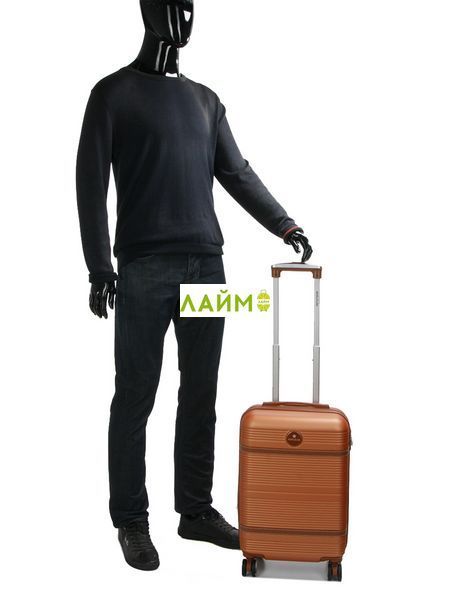 Чемодан ручная кладь S оранж 55х35х20(+5)см/42л/2.8кг/Worldline 629 629-20 orange фото