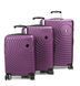 Набір валіз Франція (L M S-3шт) фіолетова/Madisson 93303 93303-(LMS-3) purple фото