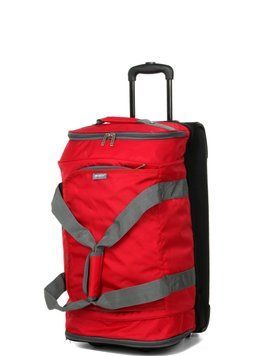 Сумка на колёсах средняя M красная 63x36x35см/80л/2.7кг/Airtex 819-65 819-65 red фото