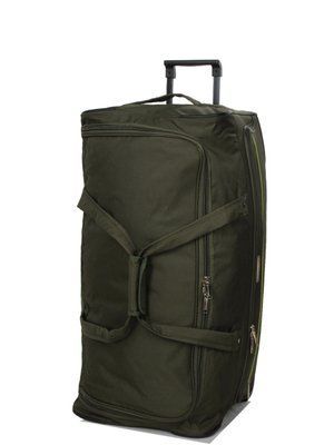 Сумка на колёсах большая L хаки 75х34х36см/88л/2.7кг/Madisson 214-72 214-72 khaki green фото