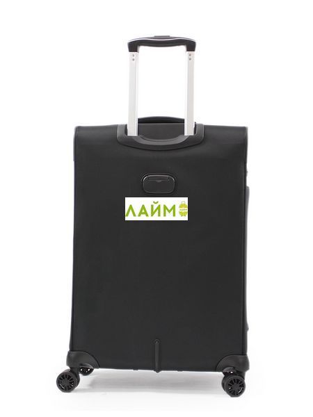 Чемодан средний M ткань чёрный 66х44х29(+5)см/77л/2.7кг/Airtex 6903 6903-24 black фото